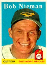 1958 Topps      165     Bob Nieman